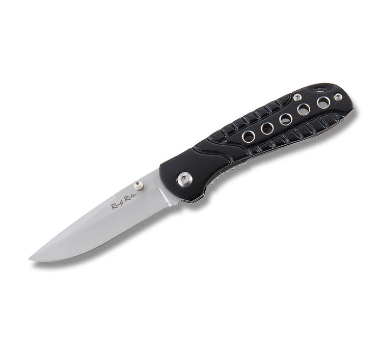 Jet Set Linerlock Black Aircraft Aluminium Handle