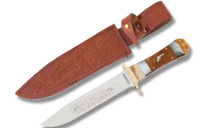 Roy Rogers Custom Bowie Smooth Bone Handle