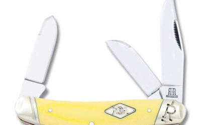 Classic Carbon Sowbelly Yellow Handle