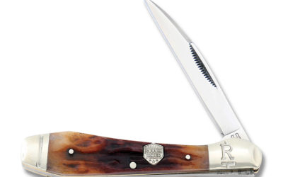 Wharncliffe Brown Stag Bone Handle